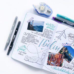 Travel Journal for Notes, Plans & Memories