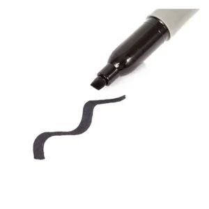 Hobbycraft Chisel Permanent Markers — Black, 2 Pack