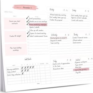Daily To-Do Planning Pad