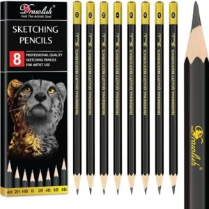 Sketching Graphite Pencil Set — 8 Grades