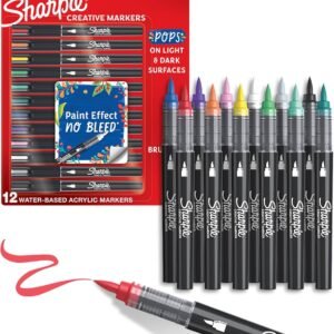 Sharpie Creative Markers — Assorted Colors, 12 Pack