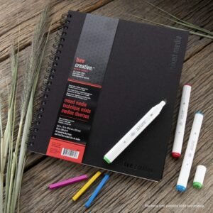 Bee Creative Mixed Media Art Journal — 8.5 x 11 in, 50 Sheets