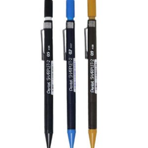 Pentel Sharplet Mechanical Pencils — 0.5, 0.7 & 0.9 mm, 3 Pack