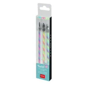 Pastel Twist Gel Pens — 3 Pack