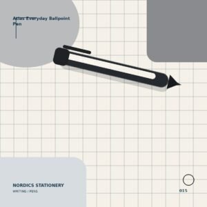 Atlas Everyday Ballpoint Pen — Black