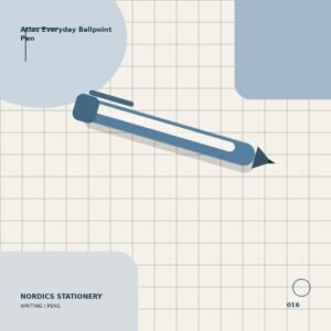 Atlas Everyday Ballpoint Pen — Blue