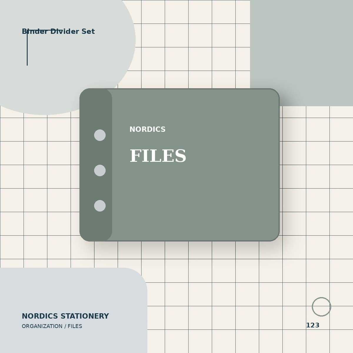 Binder Divider Set — 8 Tabs