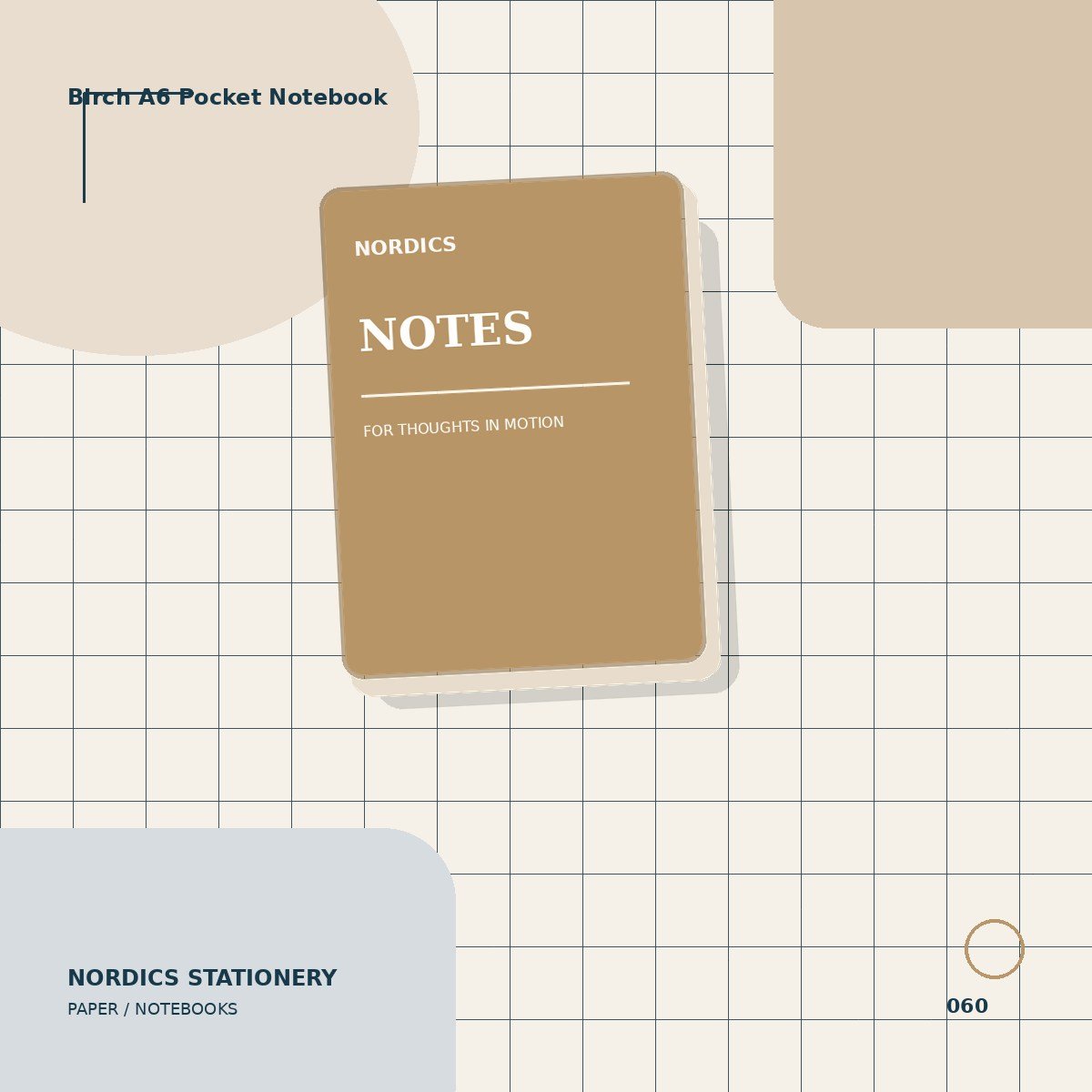 Birch A6 Pocket Notebook — Kraft