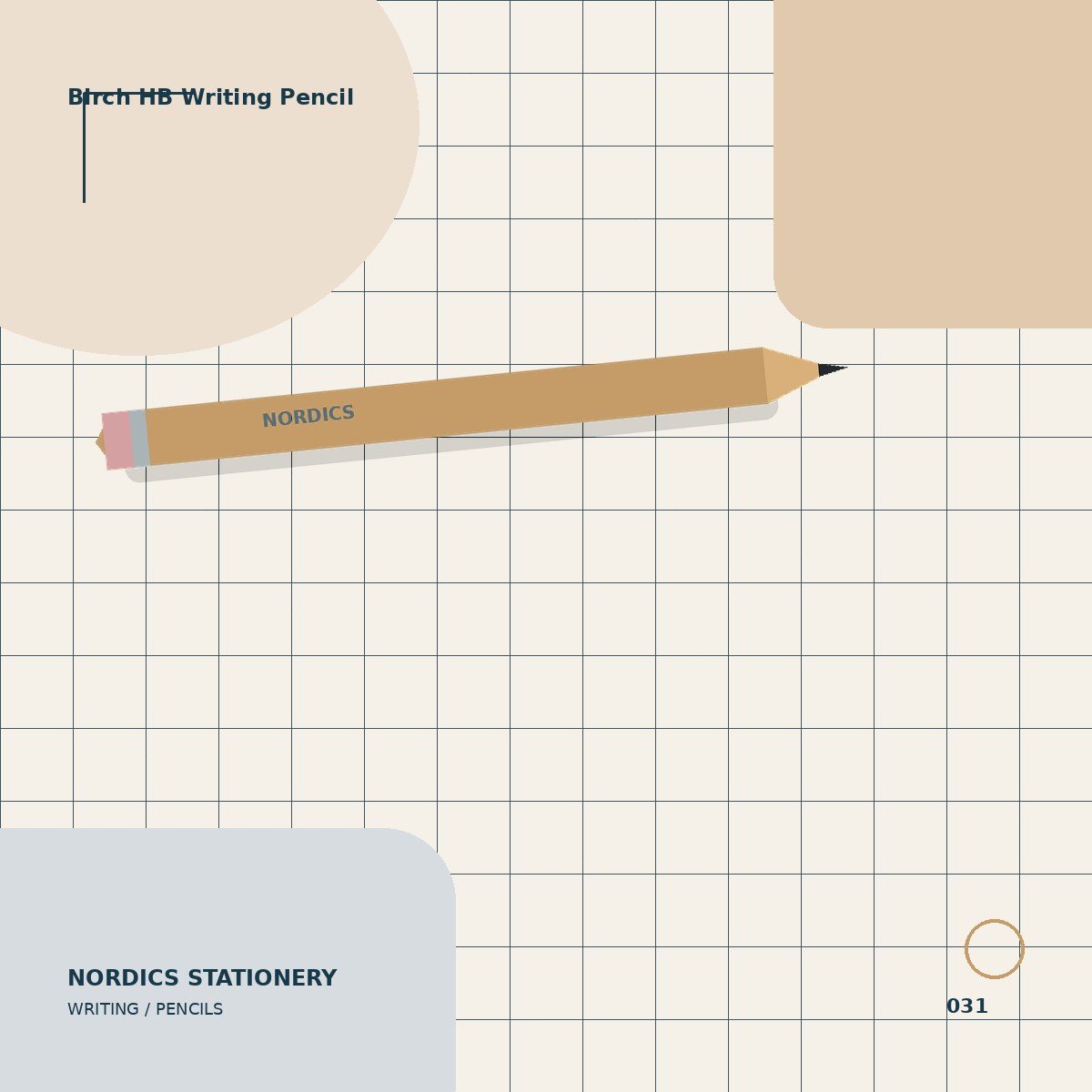 Birch HB Writing Pencil