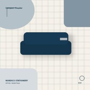 Compact Stapler — Navy