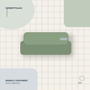 Compact Stapler — Sage