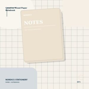 Creative Mixed-Paper Notebook