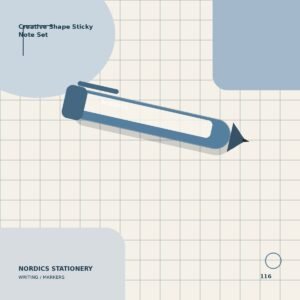 Creative Shape Sticky Note Set