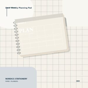 Desk Weekly Planning Pad