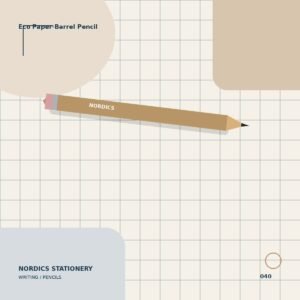 Eco Paper-Barrel Pencil — HB