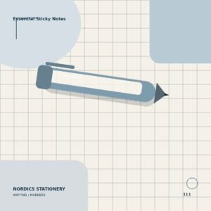Essential Sticky Notes — Dusty Blue