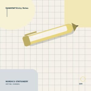 Essential Sticky Notes — Soft Yellow