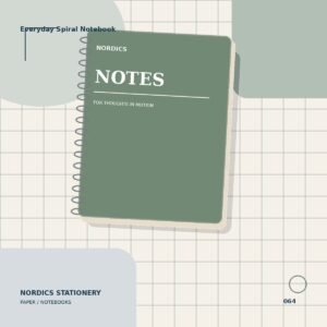 Everyday Spiral Notebook — Wide Ruled
