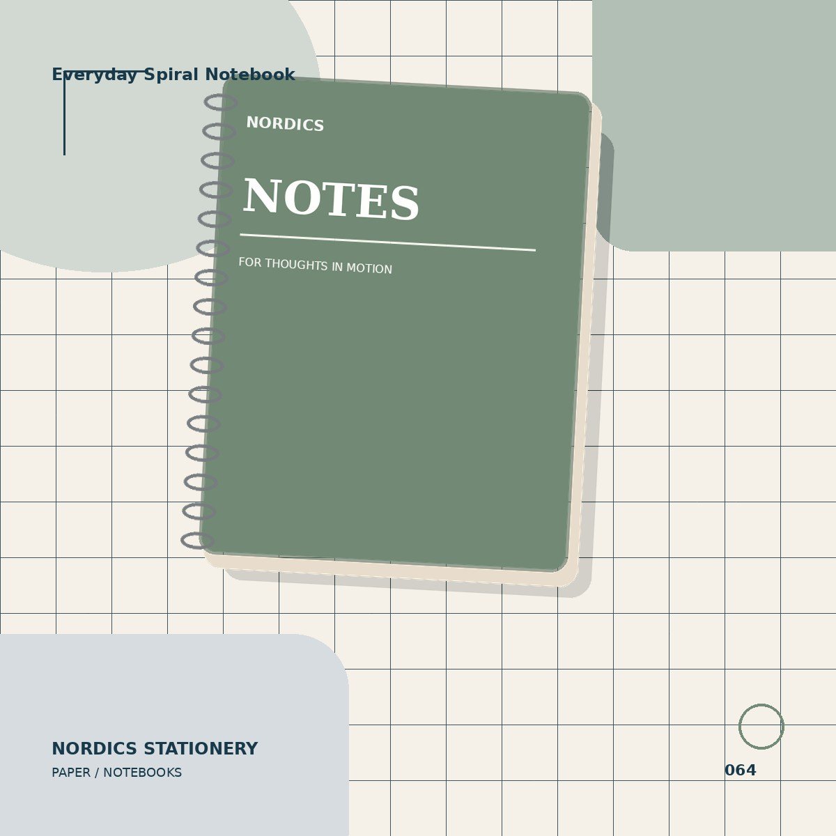 Everyday Spiral Notebook — Wide Ruled