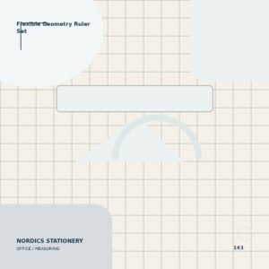 Flexible Geometry Ruler Set