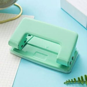 Two-Hole Paper Punch — Mint Green