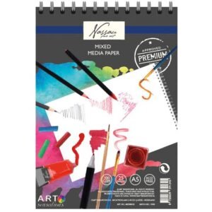 Mixed Media Paper Pad — Spiral Bound