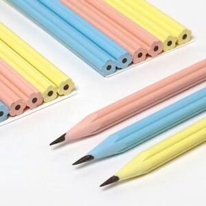 Pastel Wooden Graphite Pencils — 5 Colors