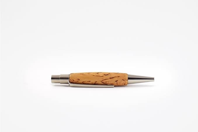 Mini Wood-Finish Ballpoint Pen