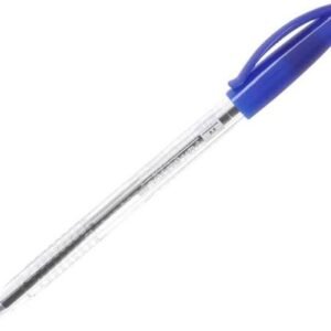 Capped Ballpoint Pen — Blue