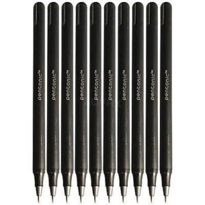 PenChoice Ballpoint Pens — Black, 10 Pack