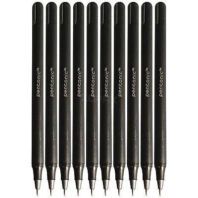 PenChoice Ballpoint Pens — Black, 10 Pack