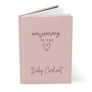 Baby Journey Keepsake Journal — Blush