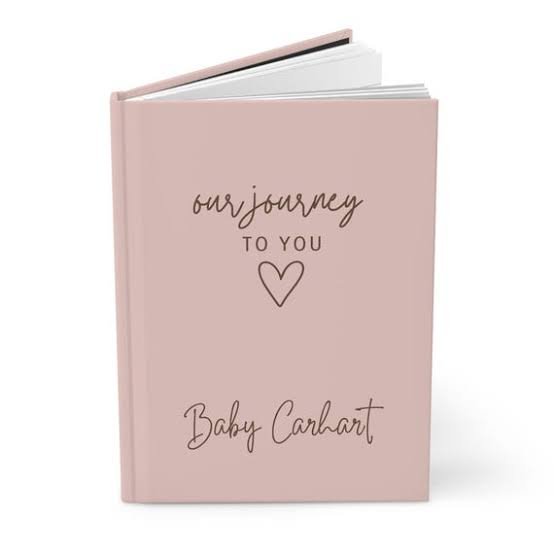 Baby Journey Keepsake Journal — Blush