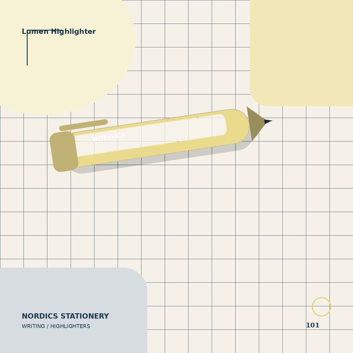 Lumen Highlighter — Soft Yellow