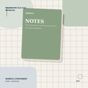 Meadow A5 Dot-Grid Notebook — Sage