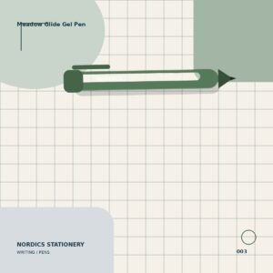 Meadow Glide Gel Pen — Forest Green 0.5 mm