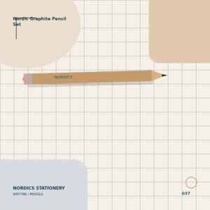 Nordic Graphite Pencil Set — HB to 4B