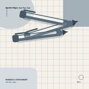 Nordic Night Gel Pen Set — 3 Colors