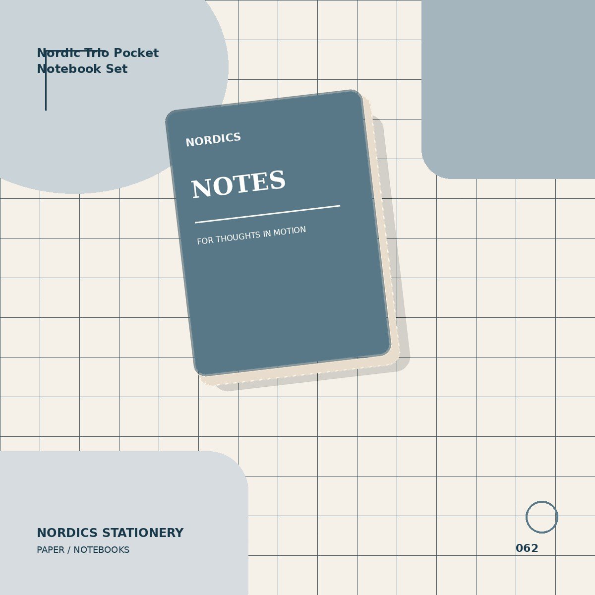 Nordic Trio Pocket Notebook Set