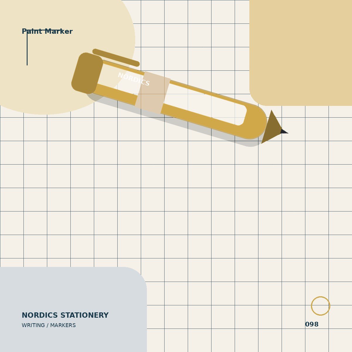 Paint Marker — Gold