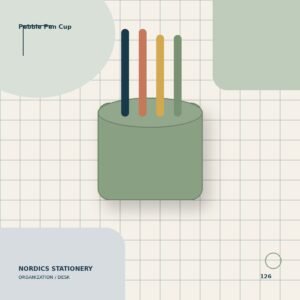 Pebble Pen Cup — Sage