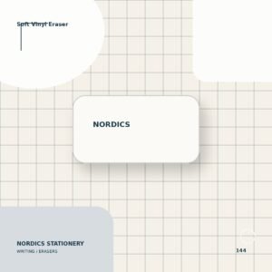 Soft Vinyl Eraser — White