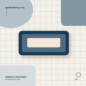 Studio Desktop Tray — Navy