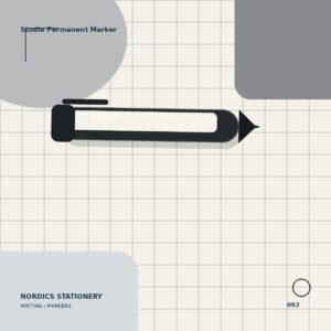 Studio Permanent Marker — Black Chisel