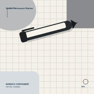 Studio Permanent Marker — Black Fine