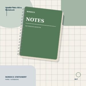 Studio Twin-Wire Notebook — Dot Grid