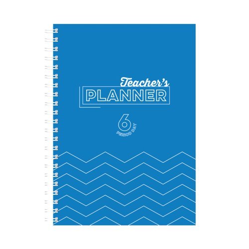 Teacher's Planner — Blue, Spiral Bound