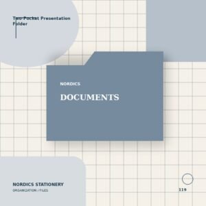 Two-Pocket Presentation Folder — 5 Pack