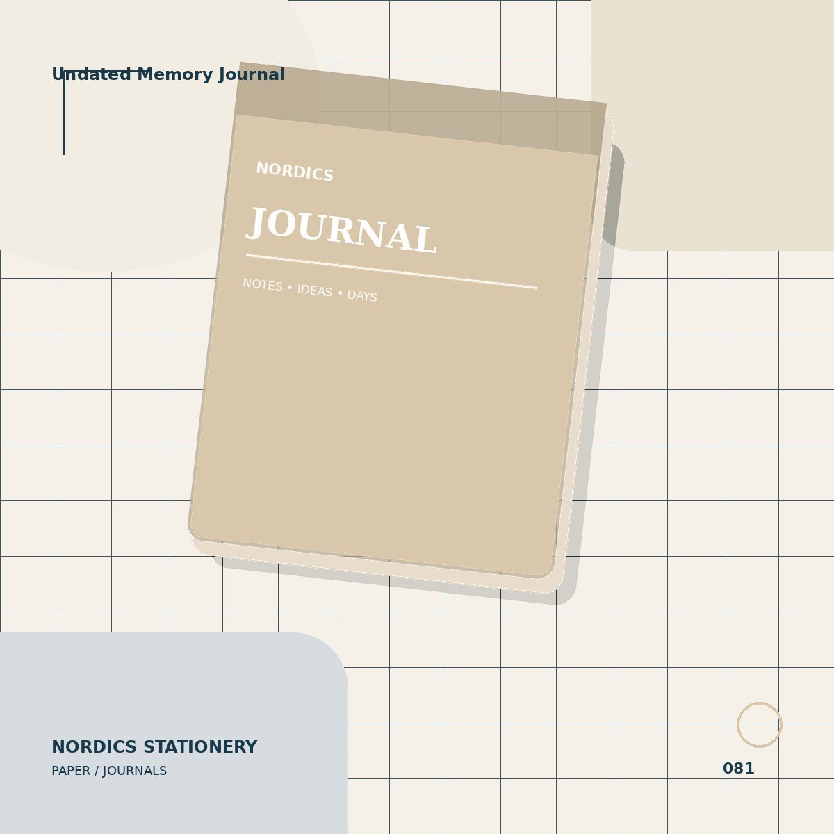 Undated Memory Journal